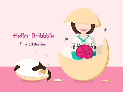Hello Dribbble dribbble hello