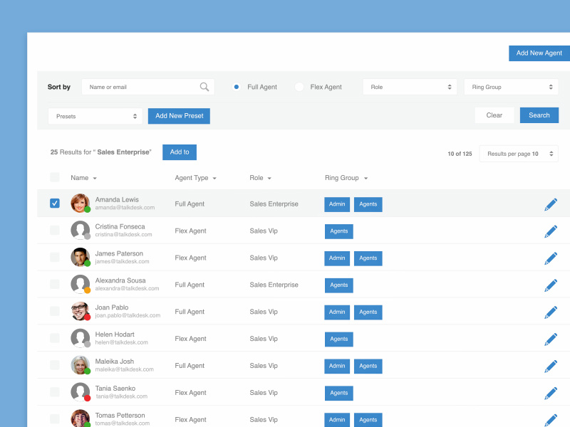 Agents Managments by Carlos Silva on Dribbble