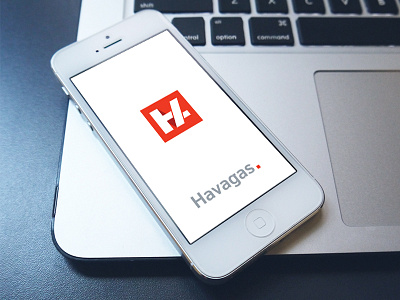 Havagas Identity company identity logo red