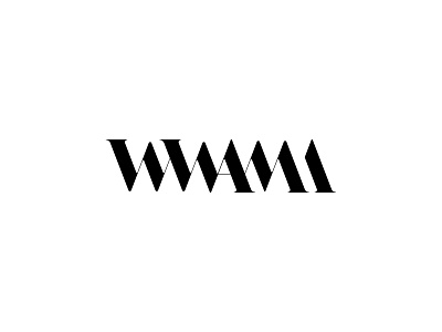 WWAMI – 2 black and white branding design logo typography