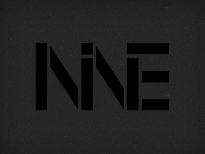 NINE design type typography