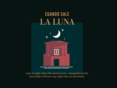 Cuando Sale La Luna - Zócalo Restaurants Location Icons branding latina latinx mexican modern mexican spanish