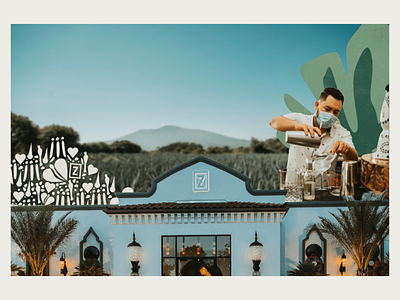 Zócalo Central – Theme of Website branding illustration latina latinx mexican zocalo