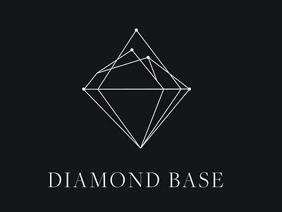 Diamond Base Logo - Complete Logo branding diamond diamond icon diamond logo