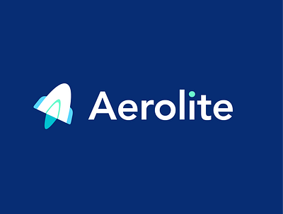 Aerolite Logo aerolite blue branding dailylogochallenge illustration logo logo design logotype navy vector