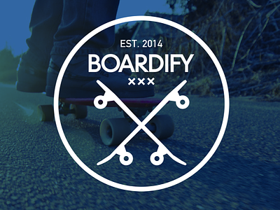 Boardify Logo hipster
