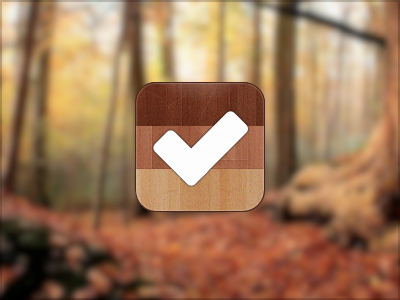 Clear Icon Wood Redesign app clear icon wood