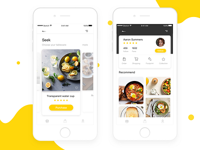 Food APP design