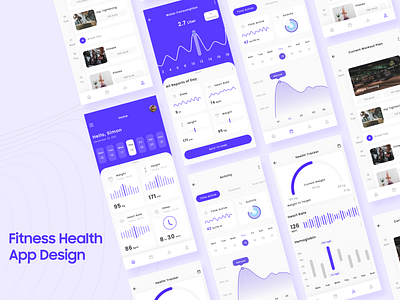 Fitness Health App Design