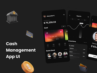 Cash Management App UI