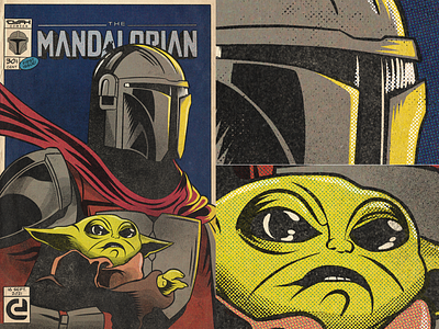 The Mandalorian (Comic Style)