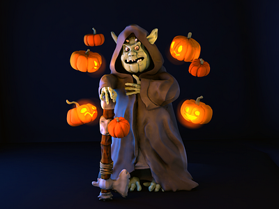 Halloween goblin