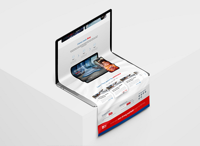 Insurance Website desktop design insurance mockup website design