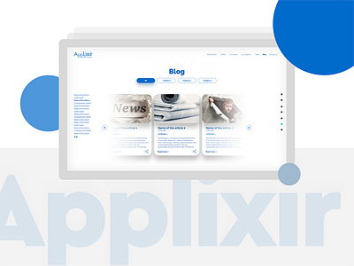 Applixir's Blog blog uiux