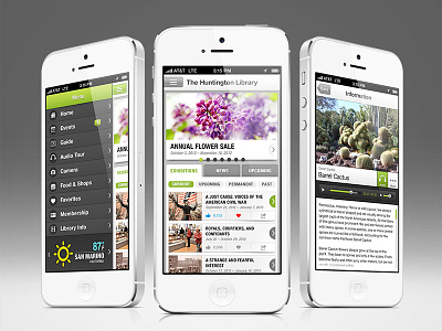 Mobile App for Museum - Concept app ios iphone museum ui design ux design