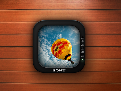 Sony TV App Icon app icon iphone springboard