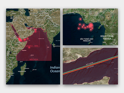 Piracy data cartography data data vis data visualisation map maps navigation ocean piracy product design qgis styles
