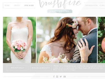 Brushfire Photography Website