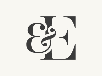 Logo Element ampersand brandmark gestalt logo logo element