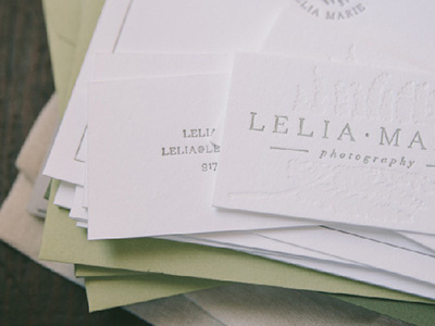Letterpress Stationery blind impression business cards envelopes letterpress lettra stationery