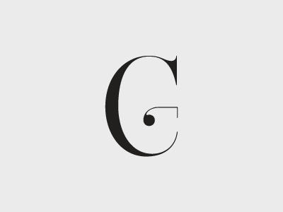 G C branding gestalt icon monogram photography logo