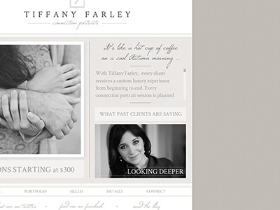 Tiffany Farley Website