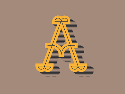 A a alphabet letter type typography