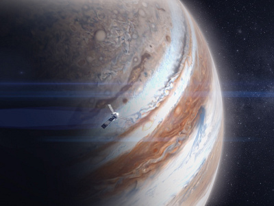 Jupiter NASA Juno Mission design effects image nasa photoshop sci if space