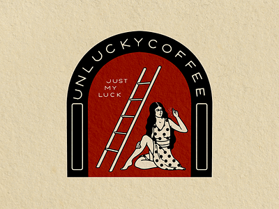 Unlucky Coffee Primary Logo