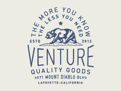 Venture Quality Goods - Shirt Design