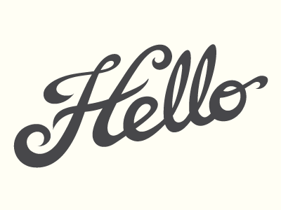 Hello Dribbble!