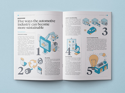 Future of Automotive Manufacturing 3dprinting automotive car competitivity creative design economy edge electricvehicles future grow illustration industry infographic manufacturing recycling report sustainable technology