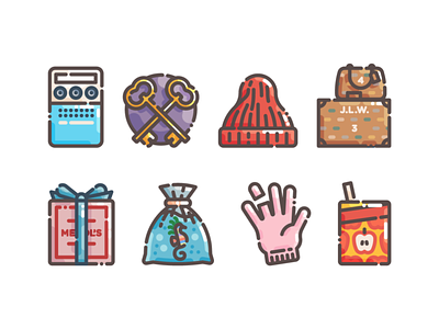 Wes Anderson icon set