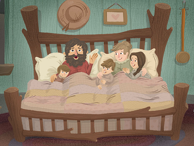 Folk tale illustration digital illustration folk tale illustration