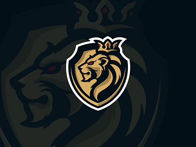 Golden Lion brand branding esport esport logo gaming sport