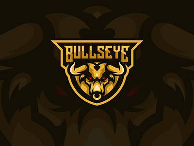 Bullseye brand design esport gaming icon identity illustration logo mascot sport stream streamer twitch vector
