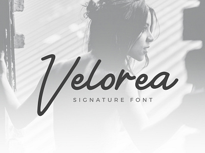 Velorea - Signature Font