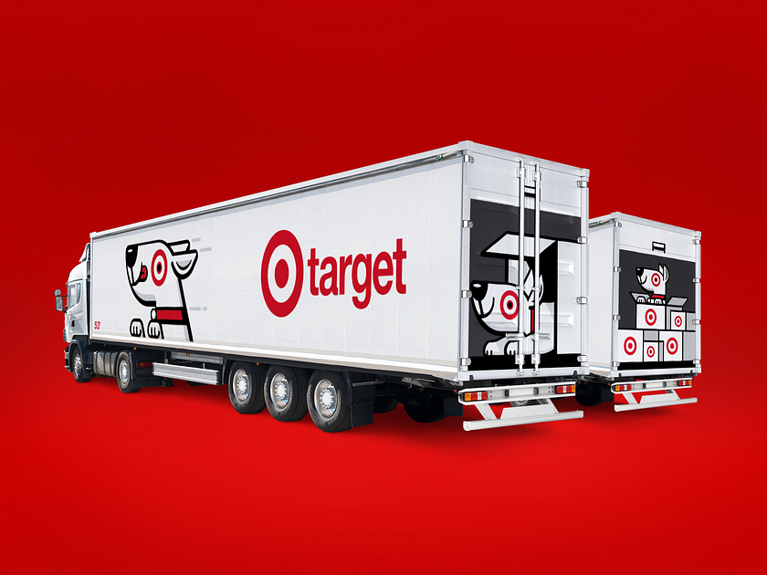 Target Semi Truck by Kelvin Lee on Dribbble