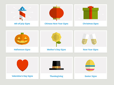 Holiday Icons