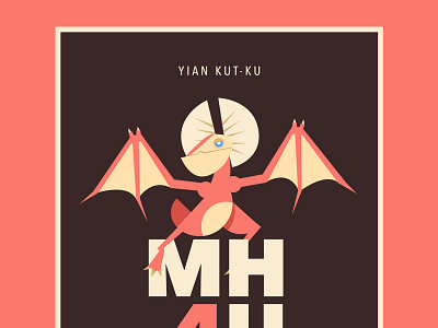 MH4U poster - Yian Kut-Ku