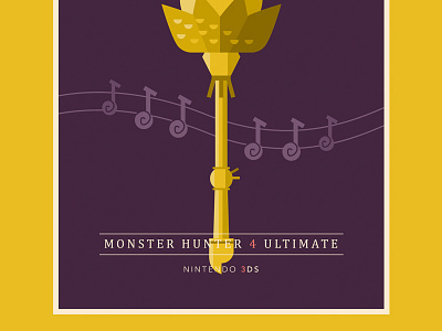 MH4U poster - Hunting Horn