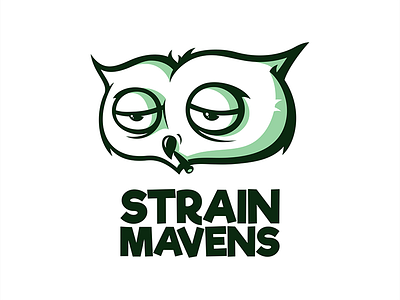 Strain Mavens cannabis joint owl stoned weed