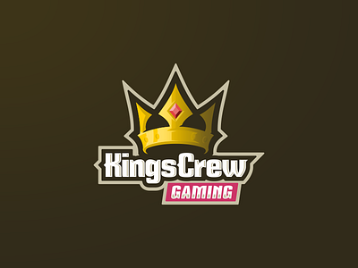Kings Crew Gaming clan community crown esports gaming king team fortress team logo