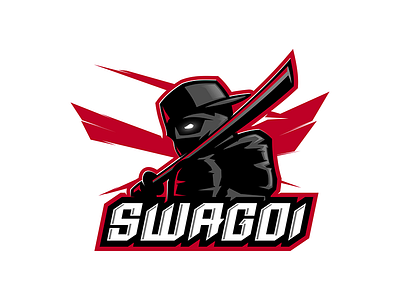 Swagoi esport esports japan japanese katana killer ninja ronin sugoi swag team team logo