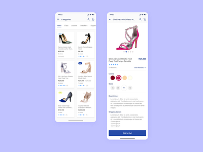 E-Commerce Mobile UI categories category page category ui e commerce ecommerce figma mobile app design mobile design mobile ui mobile ui design product description product page design ui design ui ux ui ux design uidesign uiux