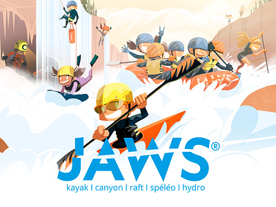 Jaws Company website developement graphism webdesign website