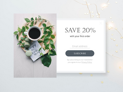 Subscribe Pop Up Box | Daily UI 016 commercial daily 100 daily challange dailyui design grey minimalism minimalist typography ui web web design website white