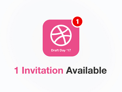 🎉 Dribbble Draft Day 🎉 community designer draft dribbble dribbble draft dribbble invite invitation invite join player prospect