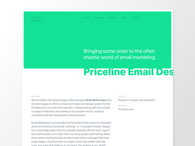 Portfolio (IP) Work Pages
