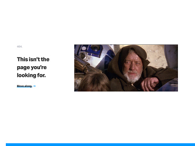 This isn't the 404 you're looking for...